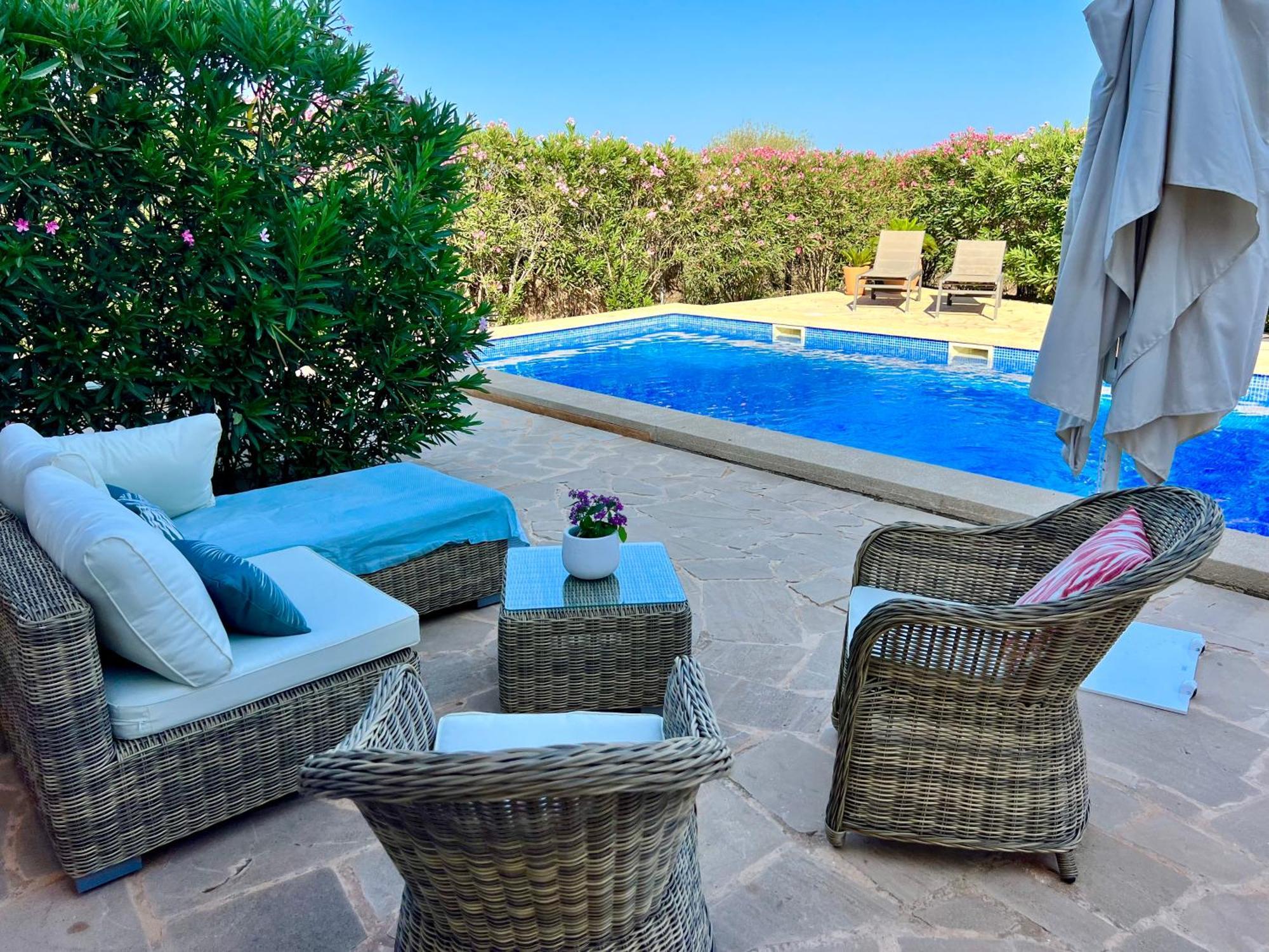 Casa Luz Solar - Schoene Finca In Strandnaehe, Privatpool, Klimaanlage, Wifi 산타니 외부 사진